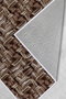 Conceptum Hmnt812 Alfombra para Pasillo 80 x 150 cm, 100% Poliéster, Impresión Digital 3D, Antibacteriana, Apta Lavadora